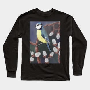 Blue Tit Long Sleeve T-Shirt